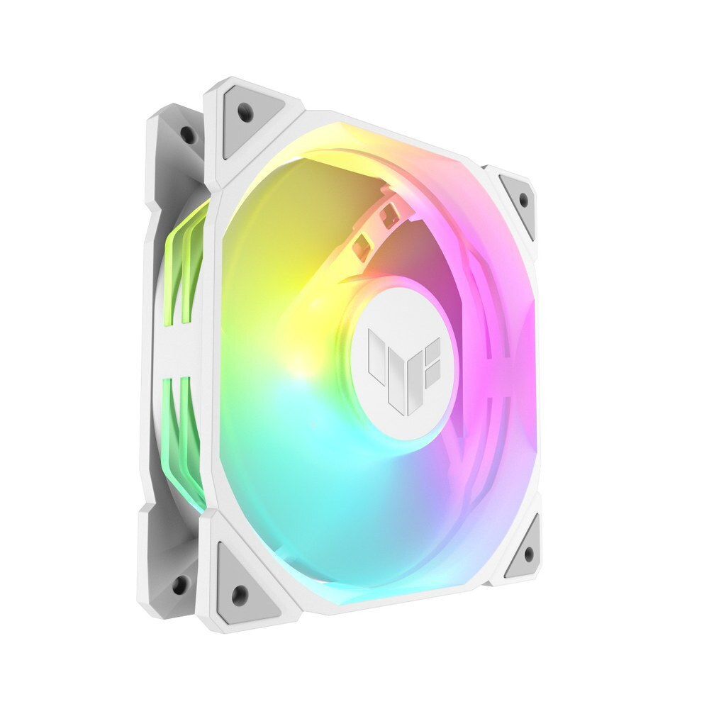 Asus TUF Gaming TR120 ARGB Case Fan με Σύνδεση 4-Pin PWM Λευκό - Image 3
