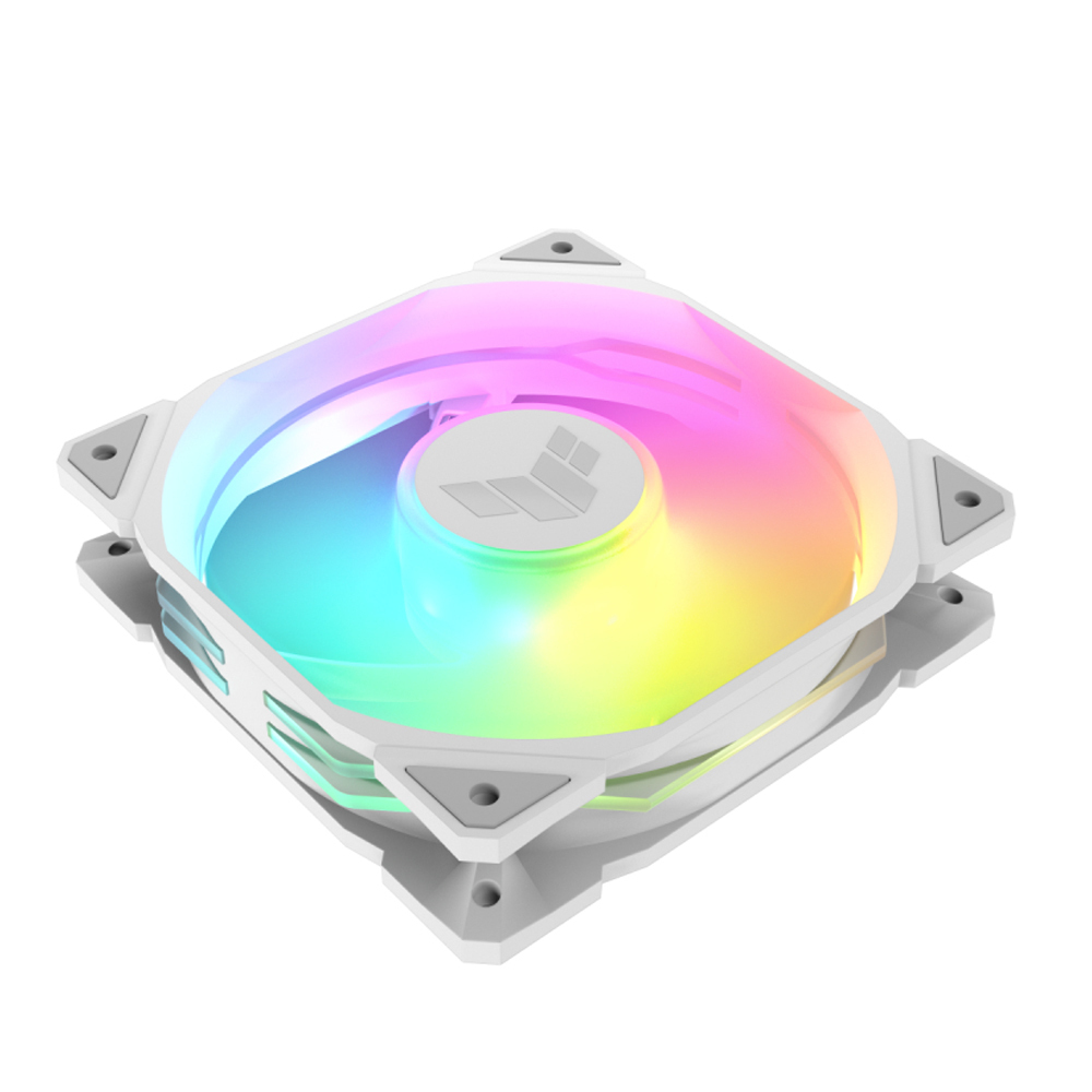 Asus TUF Gaming TR120 ARGB Case Fan με Σύνδεση 4-Pin PWM Λευκό - Image 6