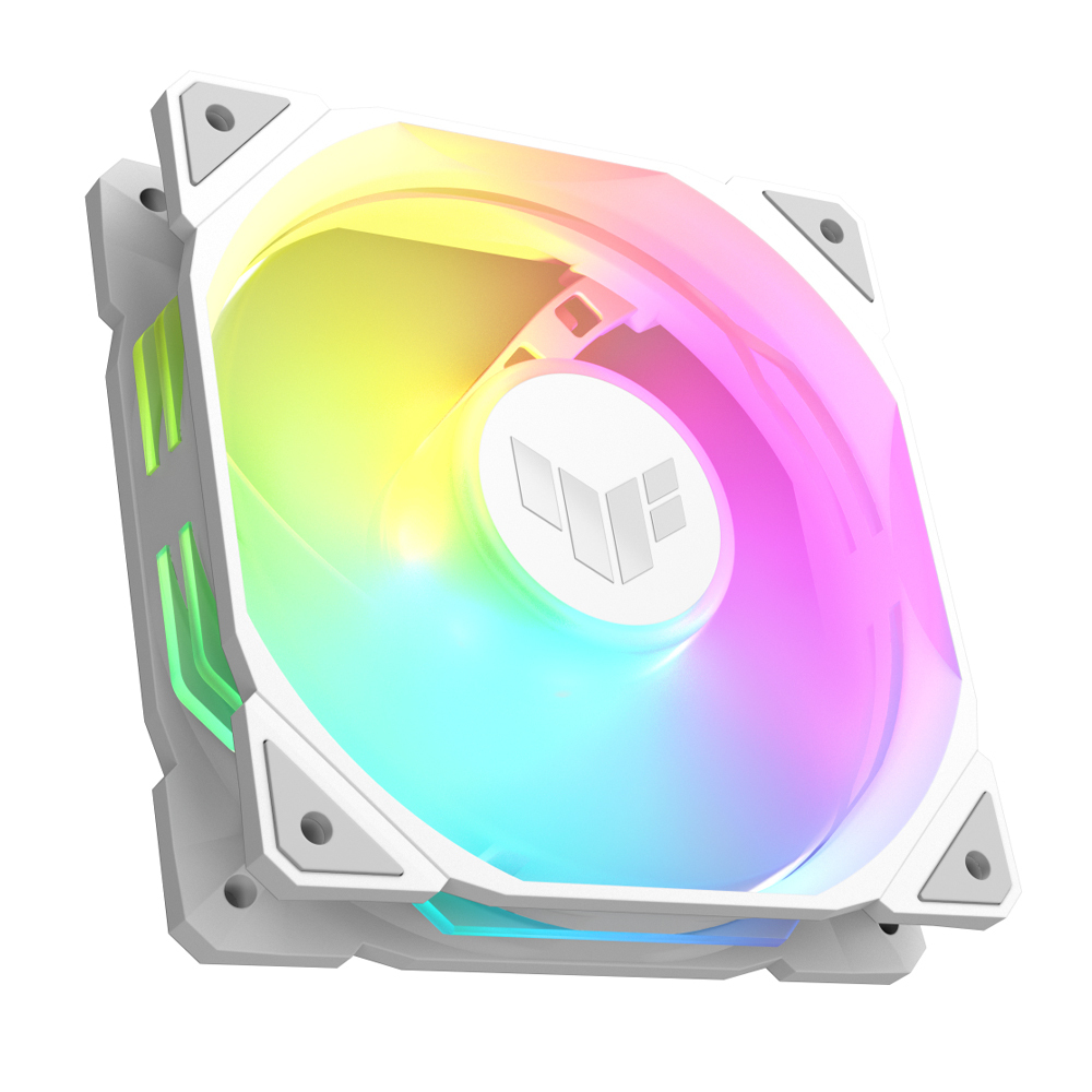 Asus TUF Gaming TR120 ARGB Case Fan με Σύνδεση 4-Pin PWM Λευκό - Image 5