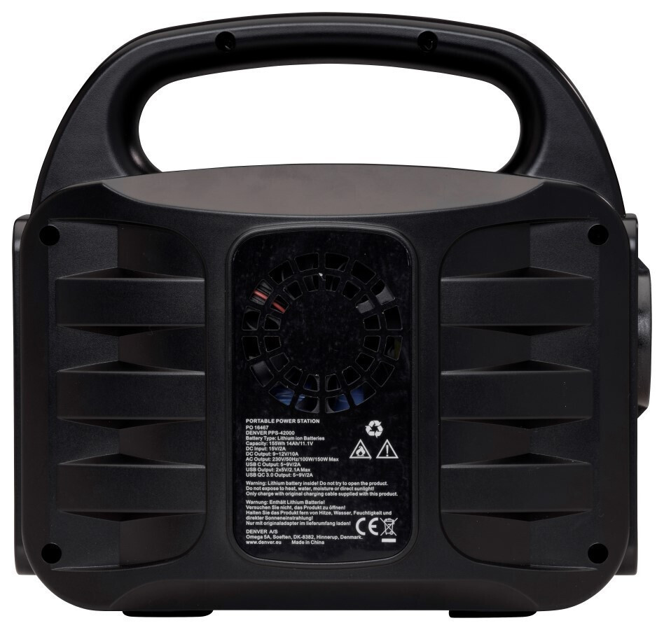 Denver PPS-42000 Power Station Χωρητικότητας 155Wh / 42000mAh - Image 8