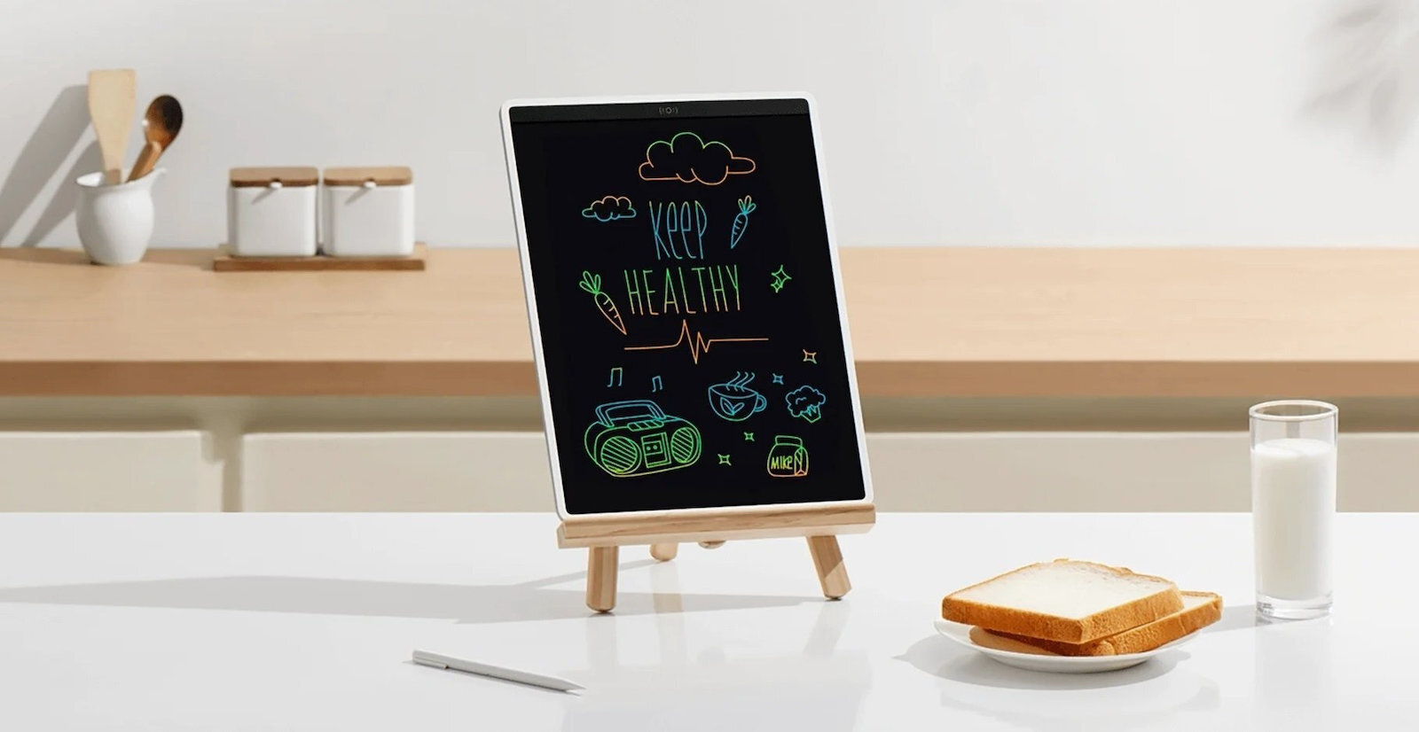 Xiaomi Mijia Blackboard LCD Ηλεκτρονικό Σημειωματάριο 13.5" Color Edition Λευκό - Image 10