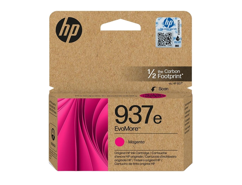 HP 937e EvoMore Γνήσιο Μελάνι Εκτυπωτή InkJet Ματζέντα (4S6W7NE) - Image 3
