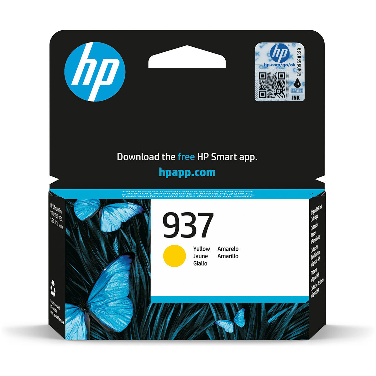 HP 937 Γνήσιο Μελάνι Εκτυπωτή InkJet