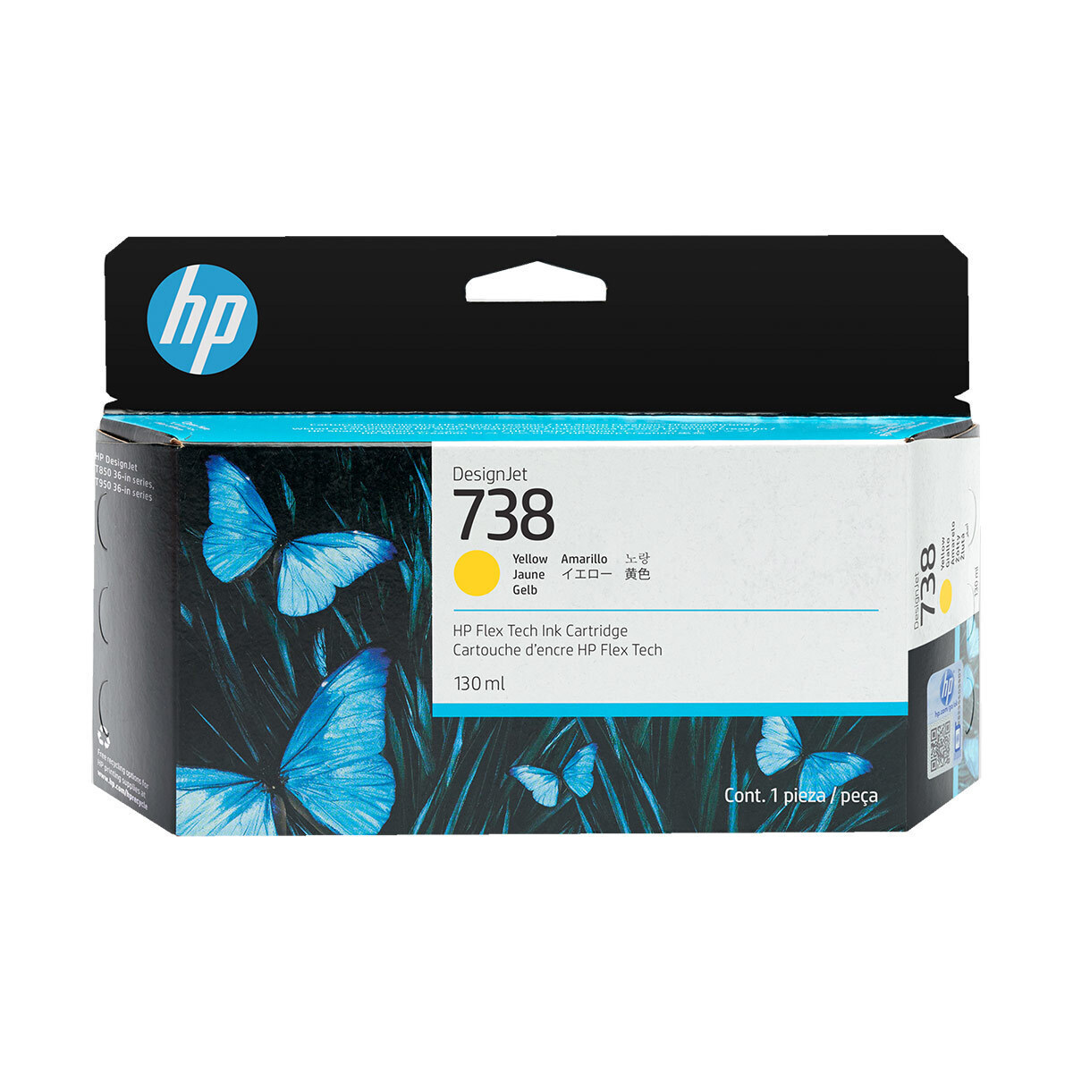 HP 738 Γνήσιο Μελάνι Εκτυπωτή InkJet