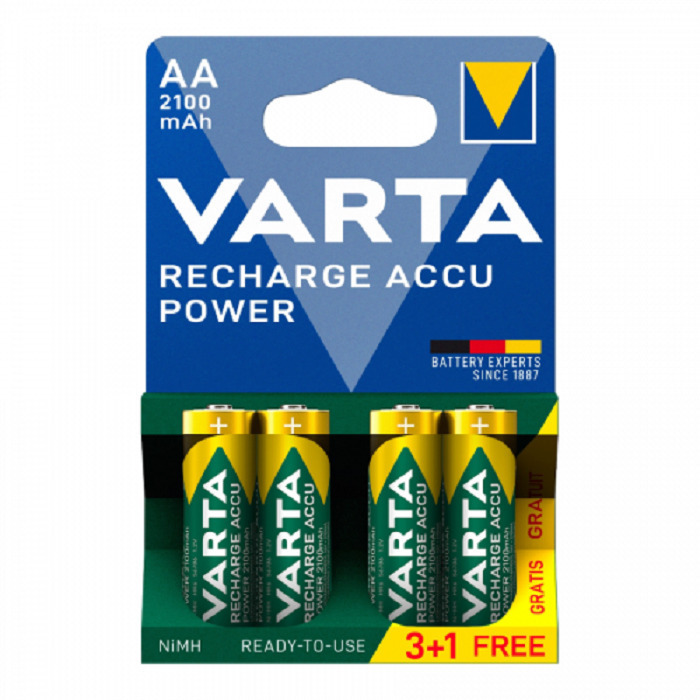 Varta Recharge Accu Power AA 2600mAh 1.2V 4τμχ - Image 8