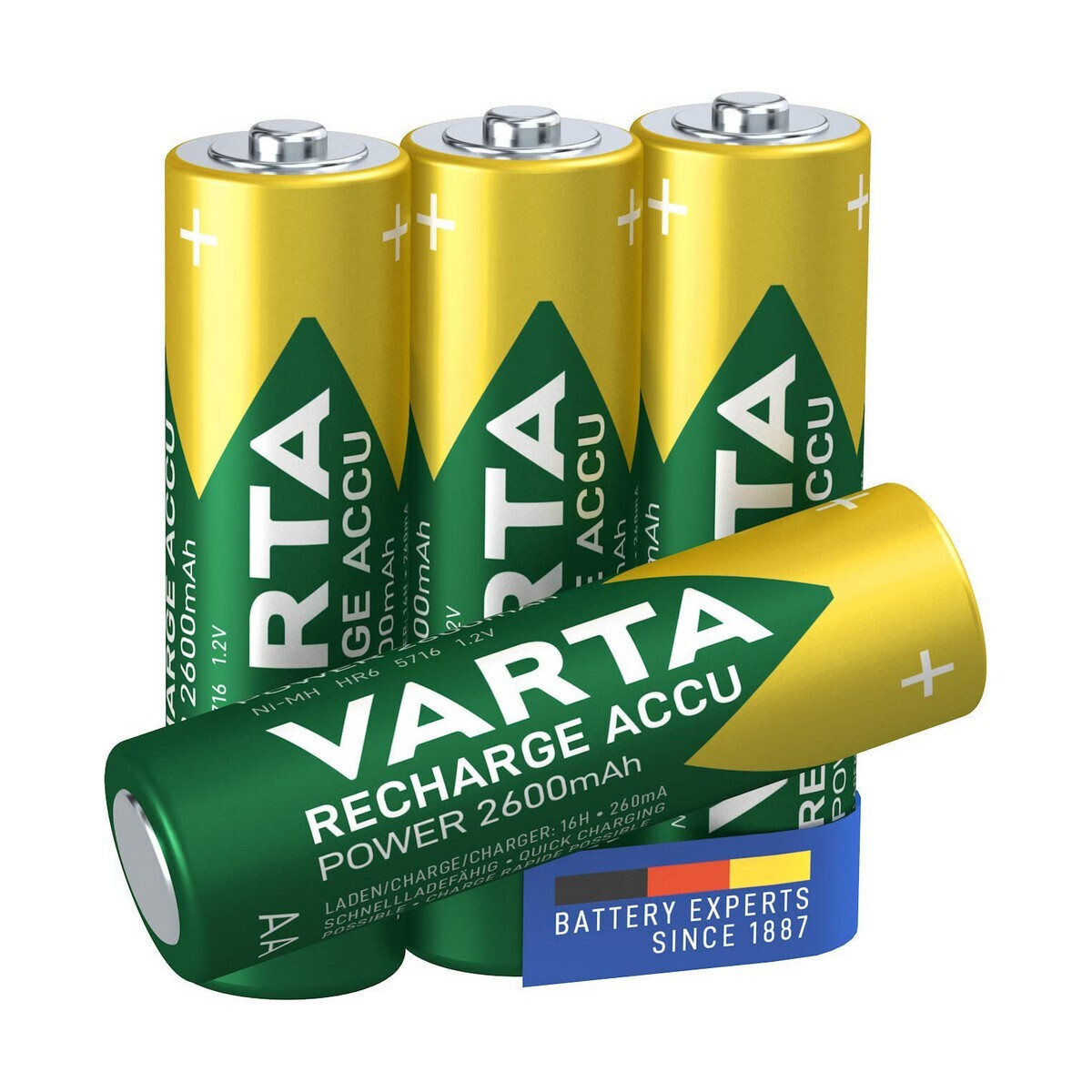 Varta Recharge Accu Power AA 2600mAh 1.2V 4τμχ - Image 4