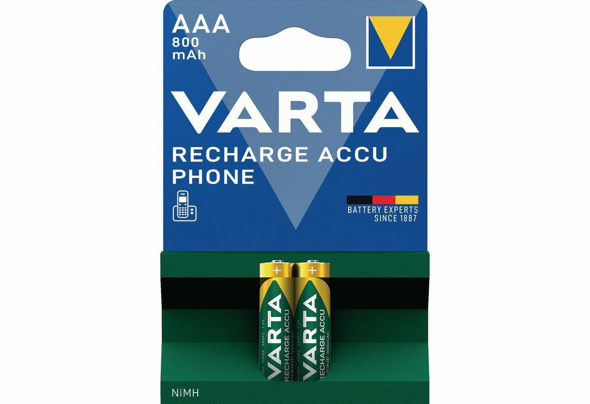 Varta Accu Phone Power AAA 800mAh 2τμχ - Image 5