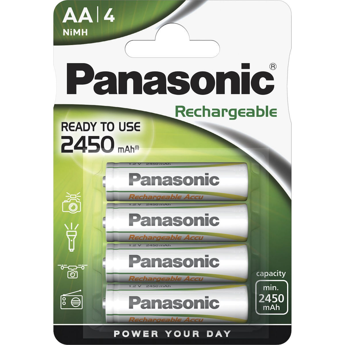 Panasonic Evolta AA 2450mAh 1.2V 4τμχ - Image 2