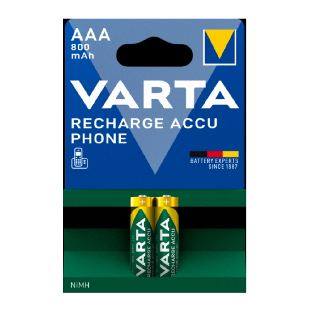 Varta Accu Phone Power AAA 800mAh 2τμχ - Image 6