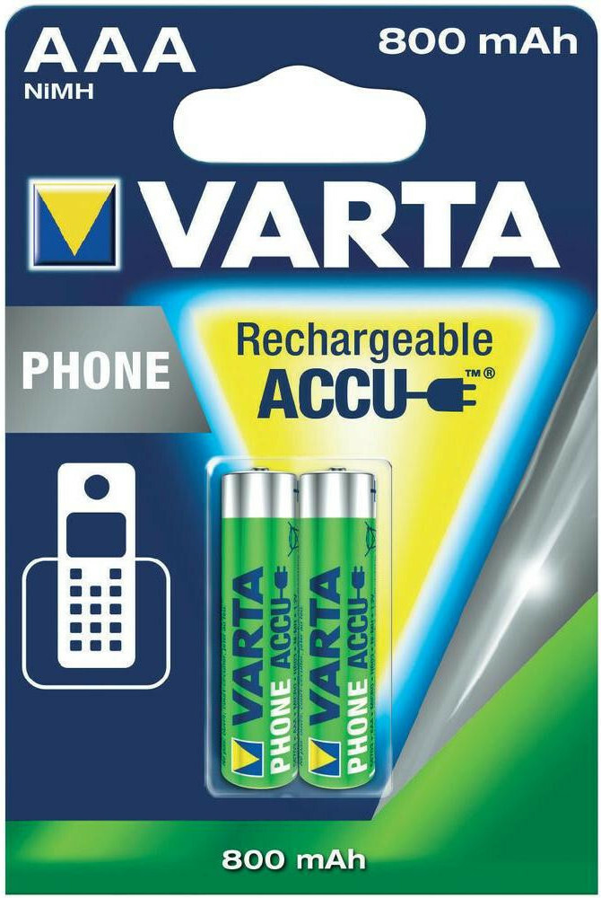 Varta Accu Phone Power AAA 800mAh 2τμχ - Image 2