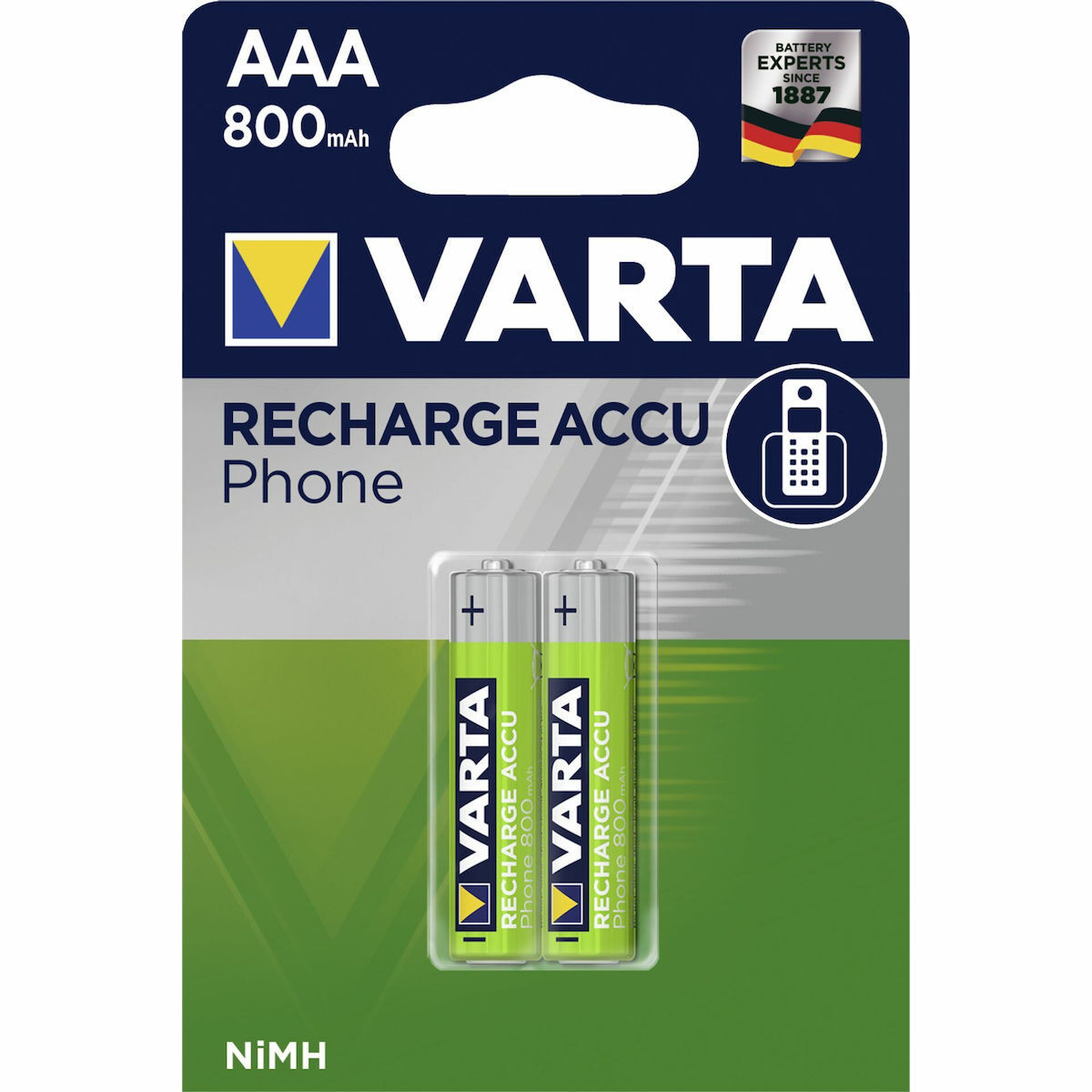 Varta Accu Phone Power AAA 800mAh 2τμχ - Image 3