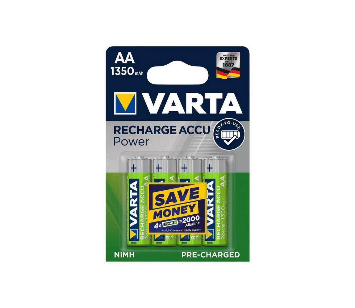 Varta Rechargeable Accu AA 1350mAh 1.2V 4τμχ - Image 4