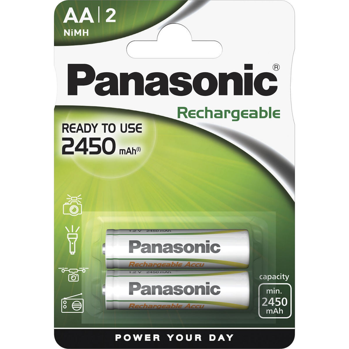 Panasonic Evolta AA 2450mAh 1.2V 2τμχ - Image 3