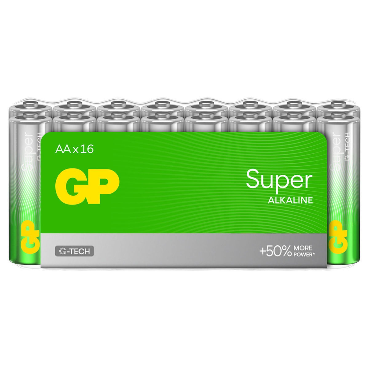 GP Batteries Super Alkaline AA 1.5V 16τμχ 03015AETA-S16 - Image 3