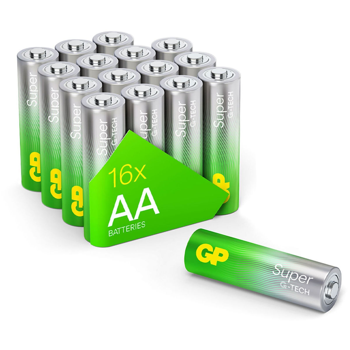 GP Batteries Super Alkaline AA 1.5V 16τμχ 03015AETA-S16