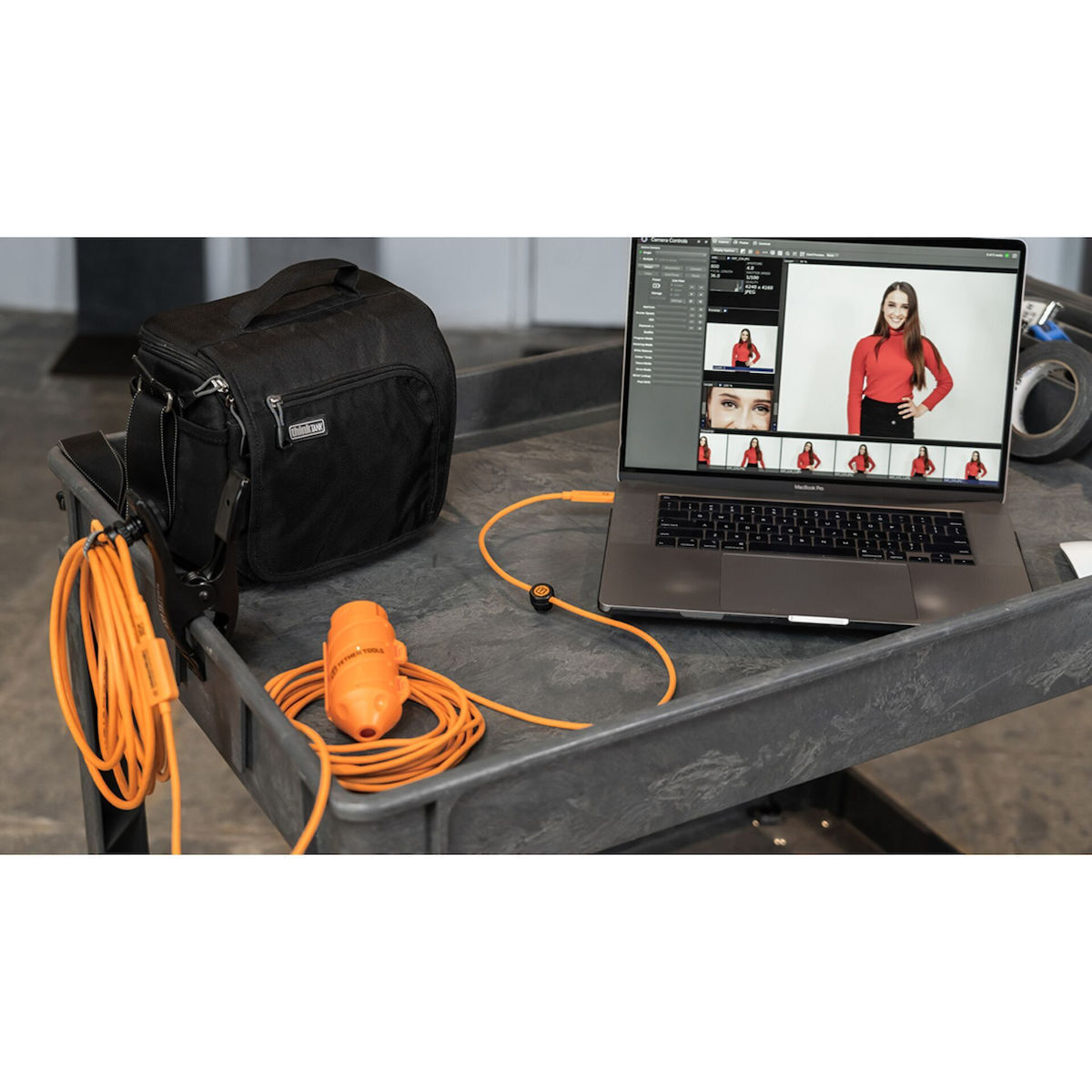 Tether Tools USB 2.0 USB-C male - USB-C 9.4m (CUC31-ORG) - Image 6