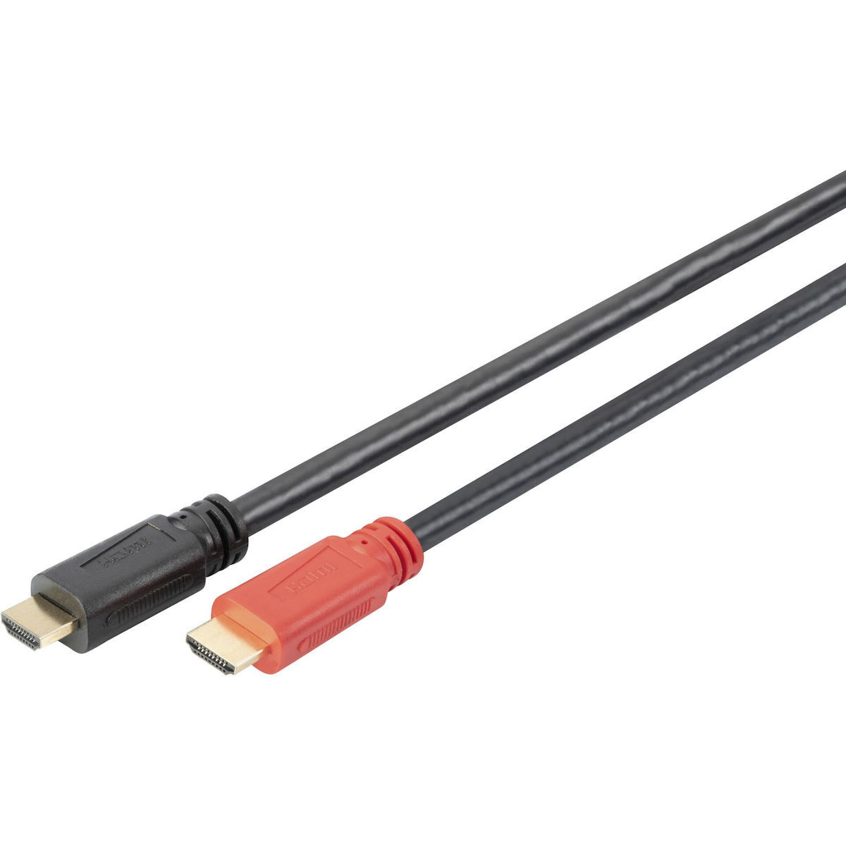 Digitus AK-330105-200-S Angle HDMI male - HDMI male 20m Μαύρο (AK-330105-200-S) - Image 2