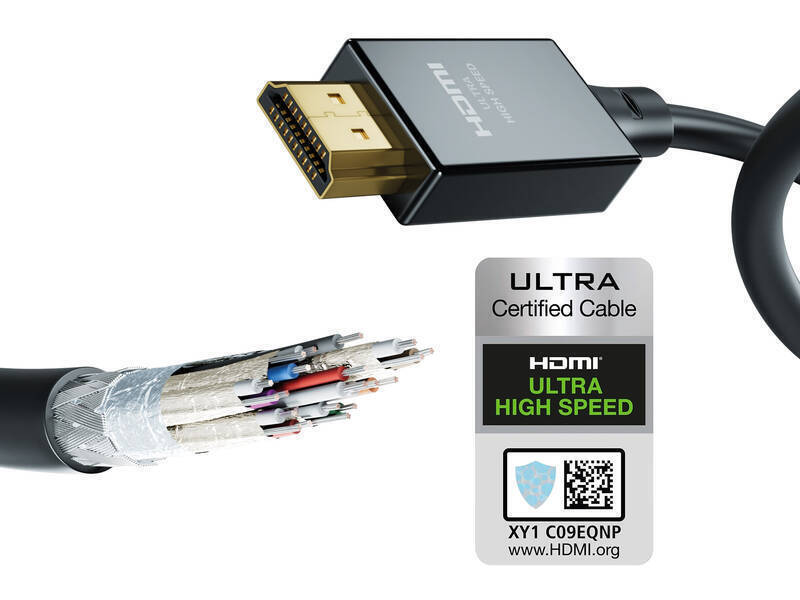 Inakustik HDMI 2.1 Cable HDMI male - HDMI male 2m Χρυσό (00324620) - Image 3
