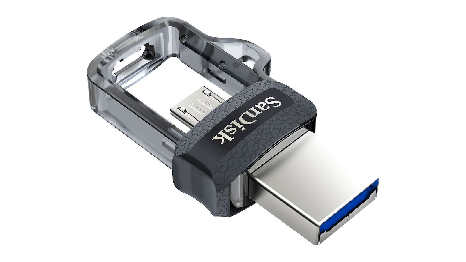 Sandisk Ultra Dual 128GB USB 3.0 SSD Stick με σύνδεση USB-A & micro USB-B Γκρι - Image 3