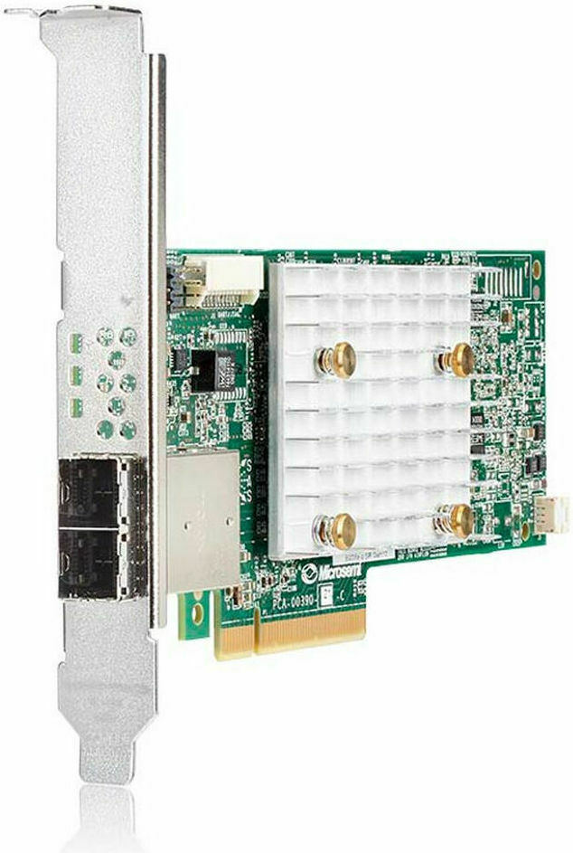 HP Smart Array E208e-p SR Gen10 (8 External Lanes/No Cache) 12G SAS PCIe Plug-in