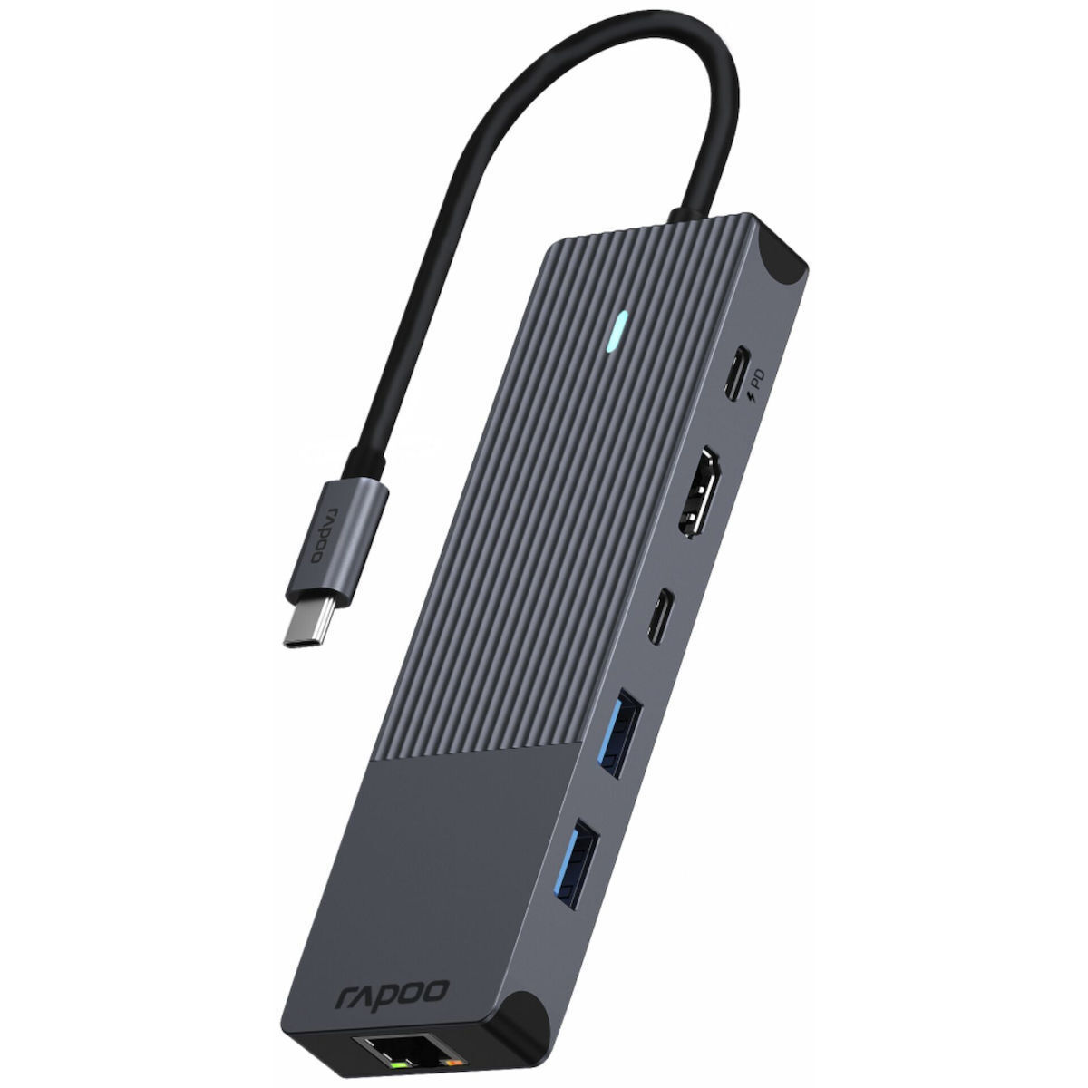 Rapoo USB-C / USB-A Docking Station με 4K PD Ethernet (RAPOO-11410)