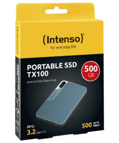 Alternative view of Intenso TX100 USB 3.2 Εξωτερικός SSD 500GB 2.5" Μπλε