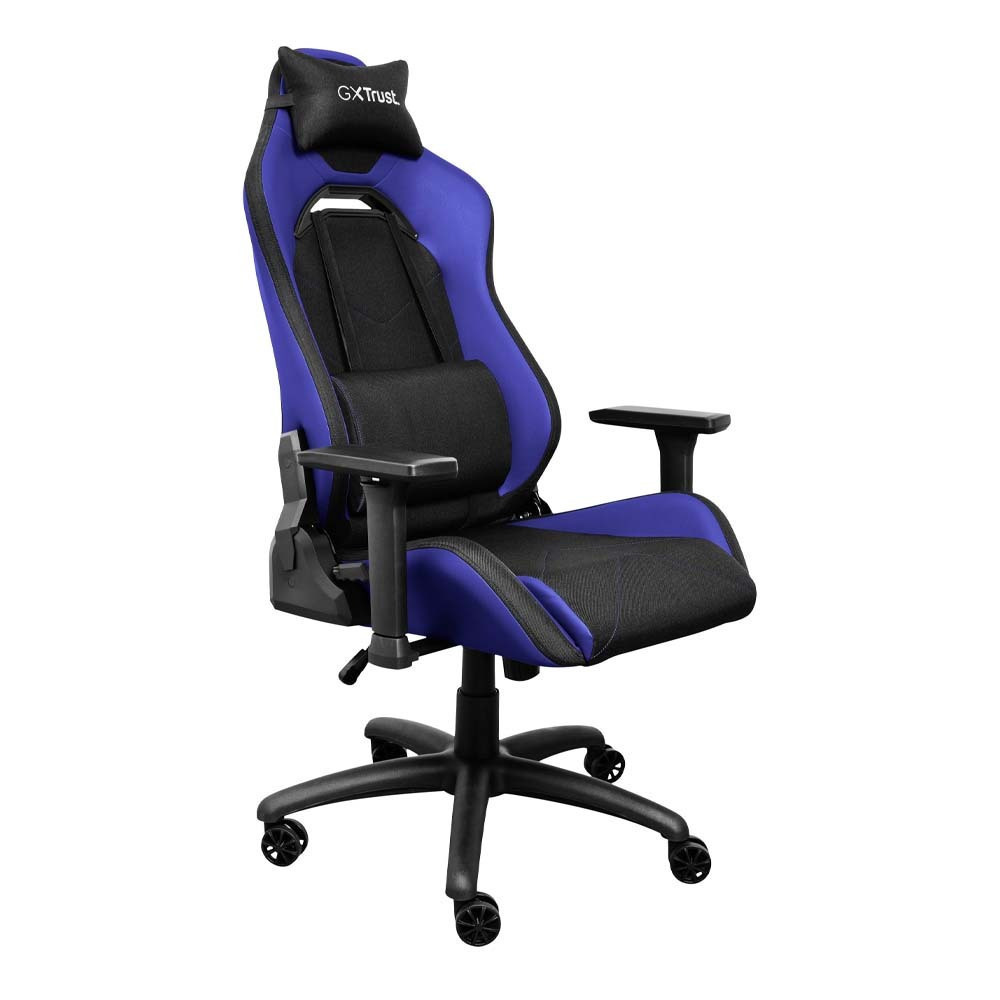 Trust Gxt 714 Υφασμάτινη Καρέκλα Gaming με Ρυθμιζόμενα Μπράτσα Μπλε - Image 5