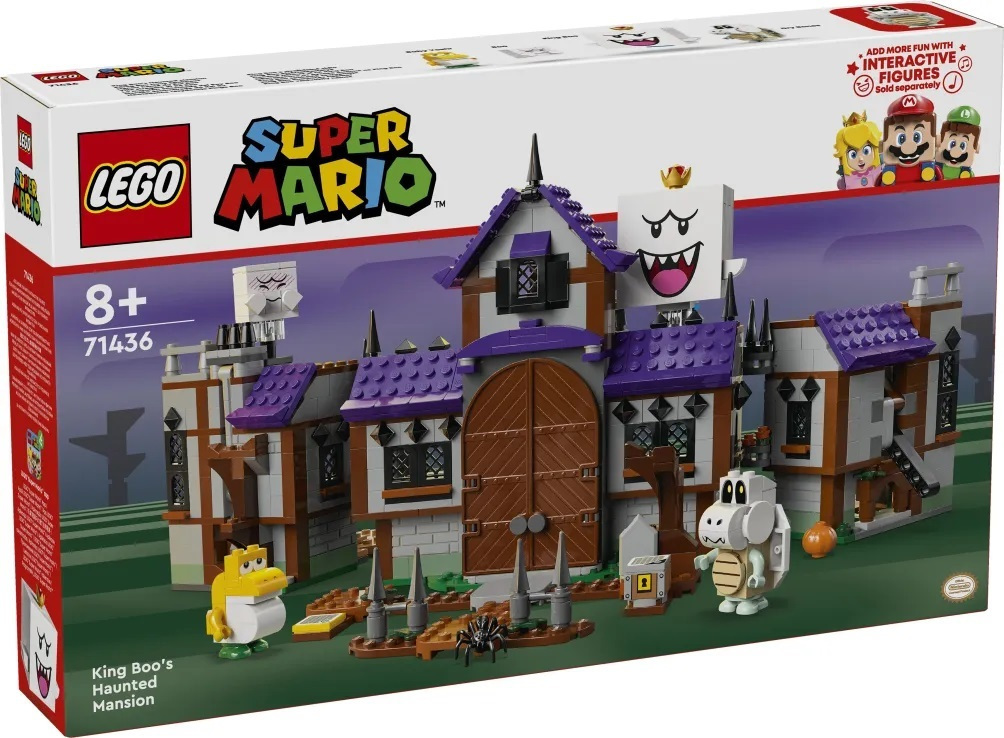Lego Super Mario King Boo's Haunted Mansion για 8+ Ετών 932τμχ