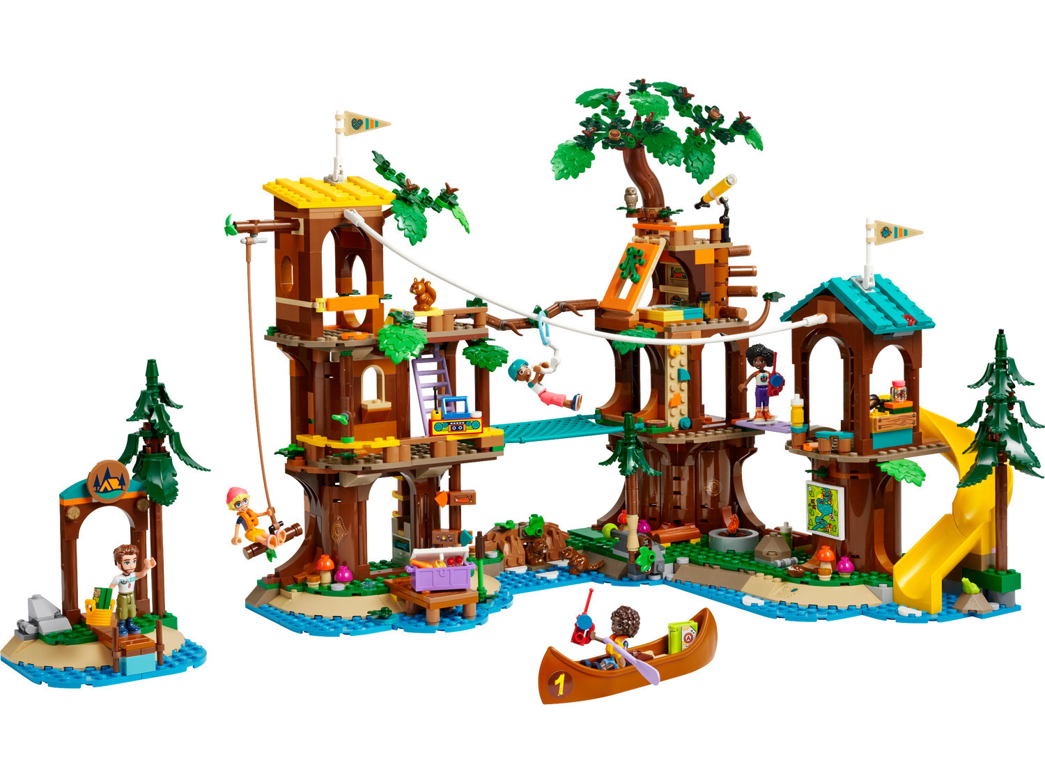 Lego Friends Adventure Camp Tree House για 8+ Ετών 1.128τμχ - Image 3