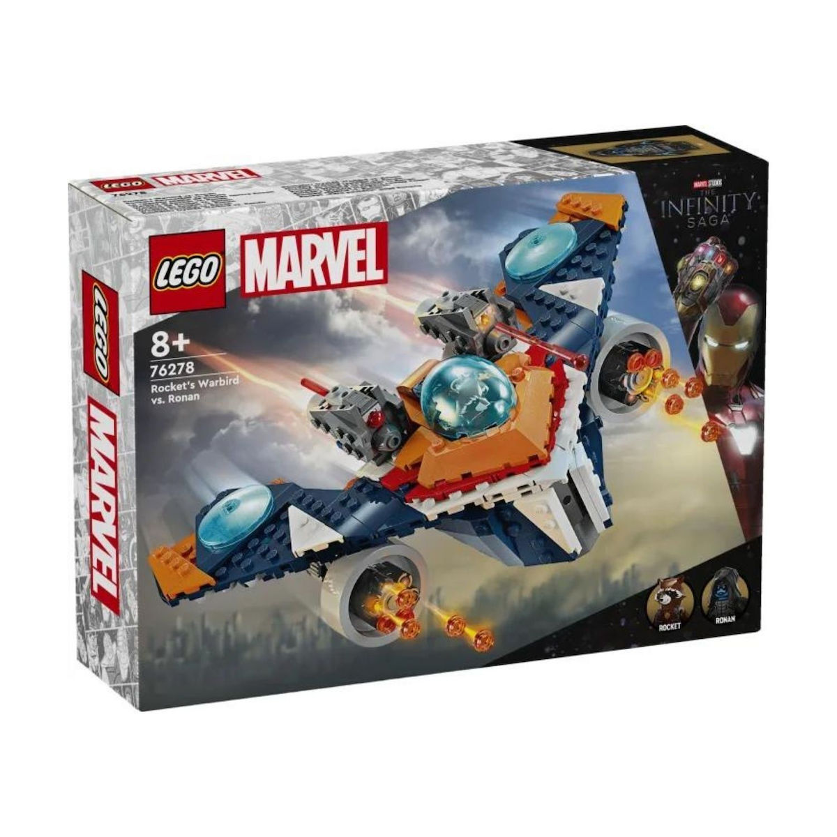 Lego Marvel Rocket's Warbird Vs. Ronan για 8+ Ετών 290τμχ - Image 2