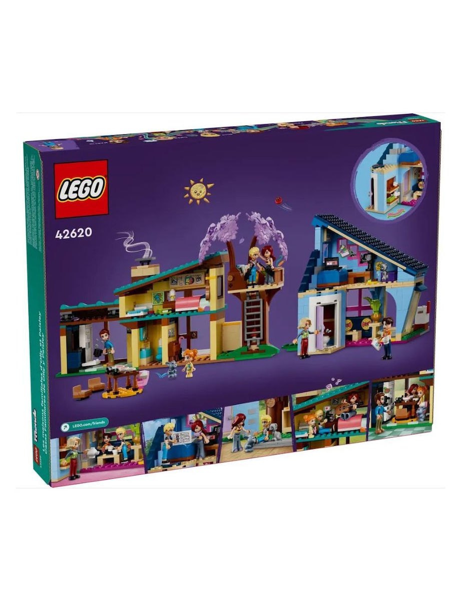 Lego Friends Olly And Paisley's Family Houses για 7+ Ετών - Image 4