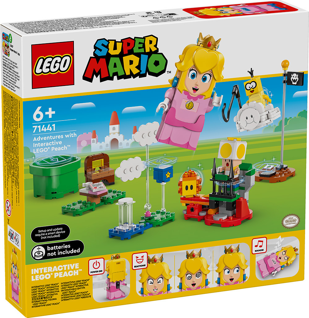 Lego Super Mario Adventures with Interactive Lego Peach για 6+ Ετών 208τμχ