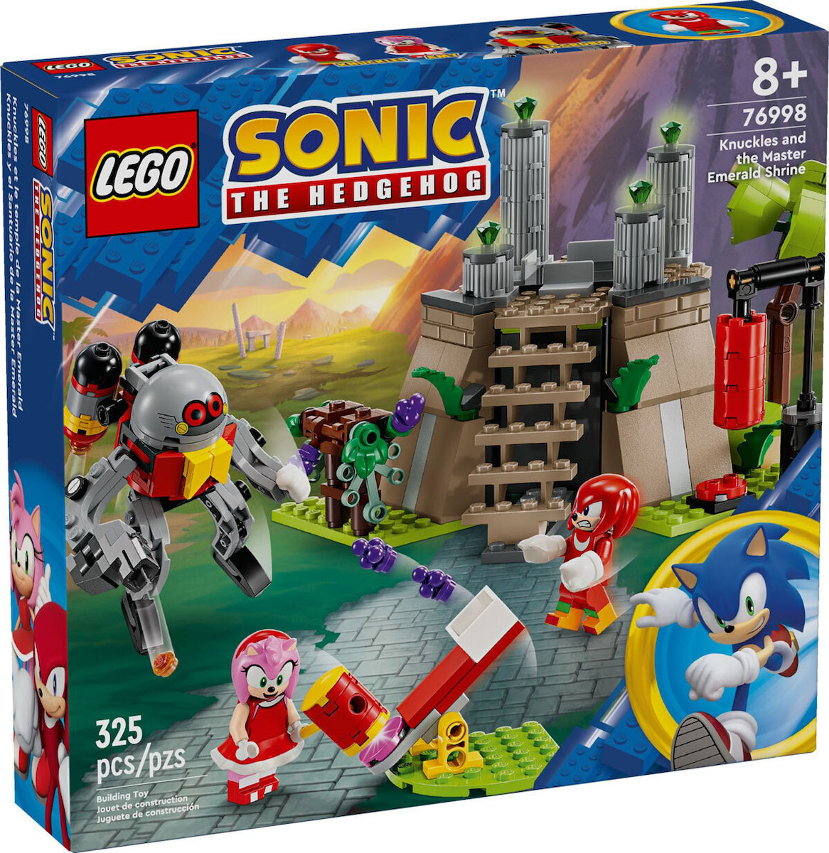 Lego Sonic The Hedgehog Sonic Knuckles an the Master Emerald Shrine για 8+ Ετών