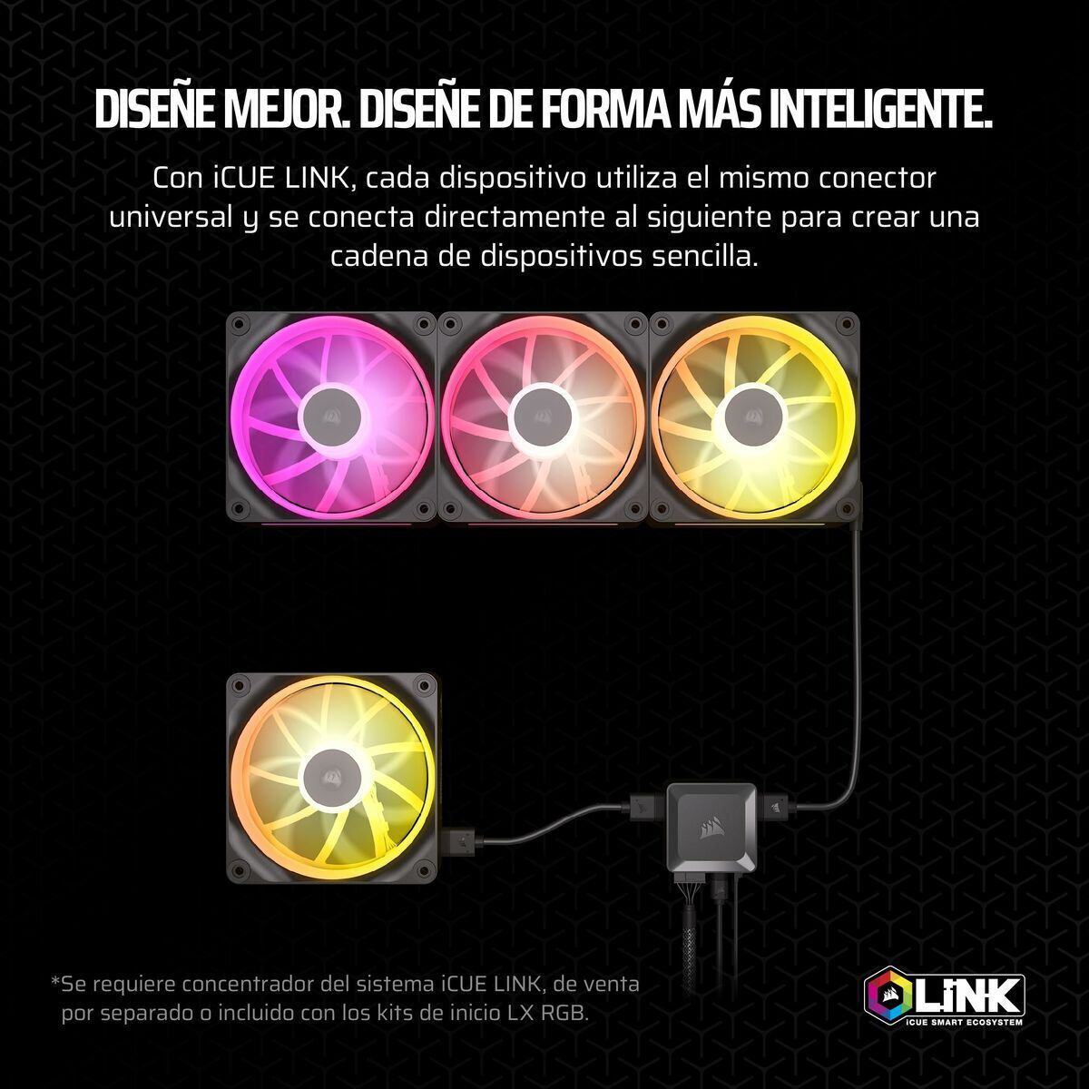 Corsair ICue Link LX120 Case Fan - Image 4