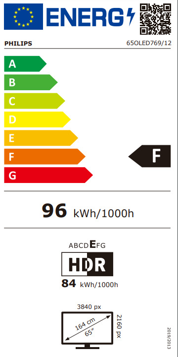 Philips Smart Τηλεόραση 65" 4K UHD OLED OLED769 HDR (2024) 65OLED769/12 - Image 2