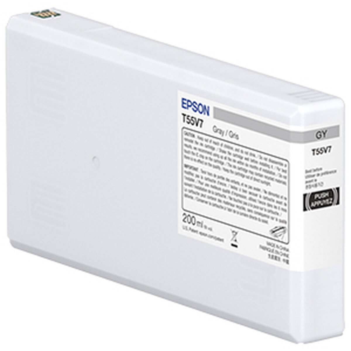 Epson T55W7 Γνήσιο Μελάνι Εκτυπωτή InkJet Γκρι (C13T55W700)