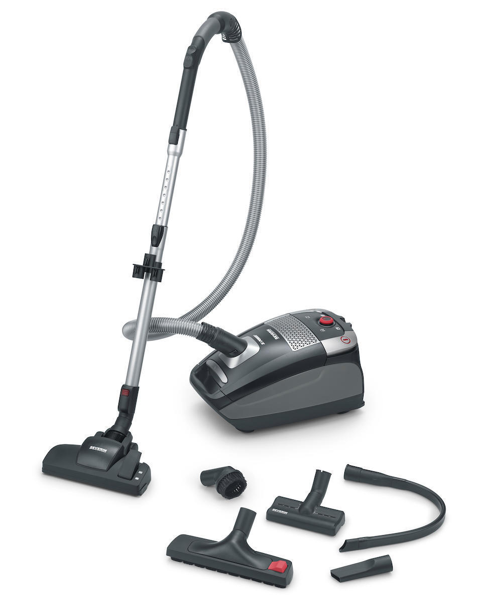 Severin 850W με Σακούλα Γκρι BC 7052