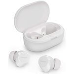 Philips TAT1209 In-ear Bluetooth Handsfree Ακουστικά με Αντοχή στον Ιδρώτα και Θήκη Φόρτισης Λευκά - Image 3