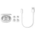 Philips TAT1209 In-ear Bluetooth Handsfree Ακουστικά με Αντοχή στον Ιδρώτα και Θήκη Φόρτισης Λευκά - Image 6