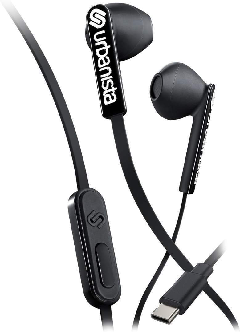 Urbanista San Francisco In-ear Handsfree με Βύσμα USB-C Μαύρο - Image 5