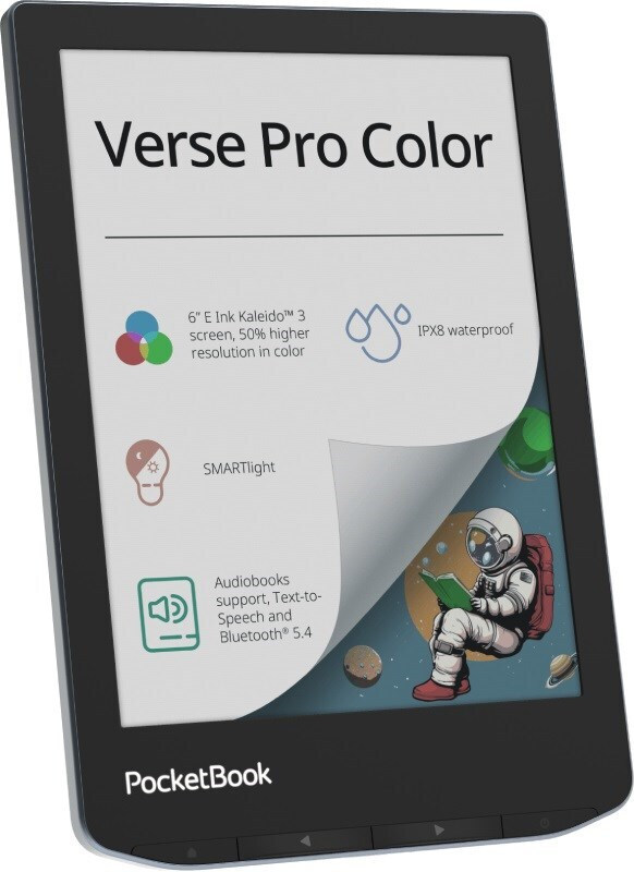 Pocketbook Verse Pro Color με Οθόνη Αφής 6" (16GB) Stormy Sea - Image 6
