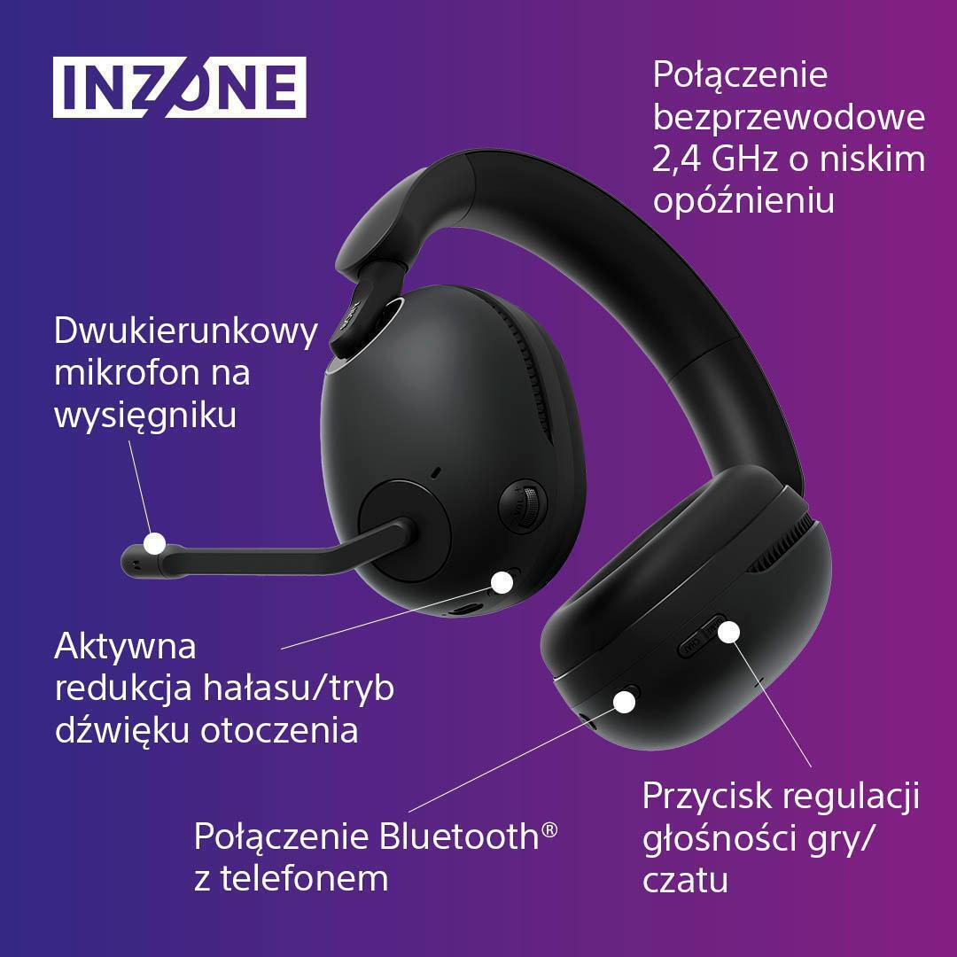 Sony INZONE H9 Ασύρματο Over Ear Gaming Headset με σύνδεση Bluetooth - Image 8