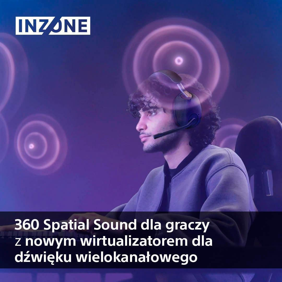 Sony INZONE H9 Ασύρματο Over Ear Gaming Headset με σύνδεση Bluetooth - Image 9