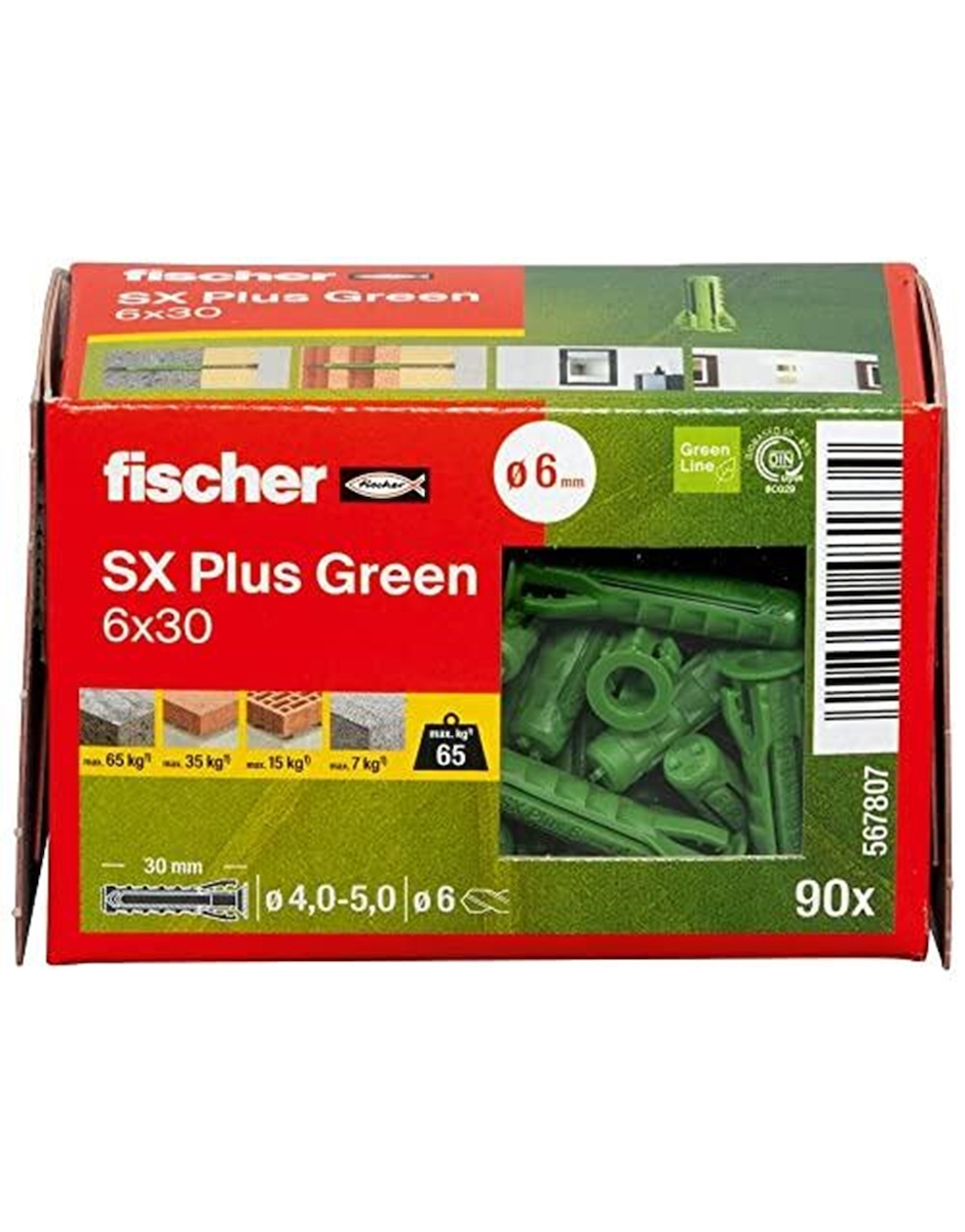 Fischer Ούπα Πλαστικό 6x30mm 567807 - Image 2