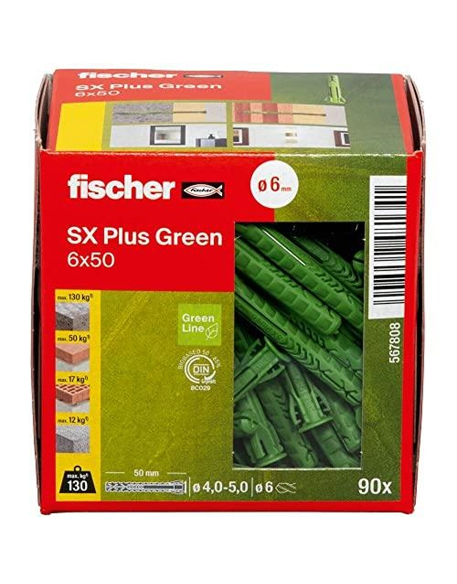 Fischer Ούπα Πλαστικό 6x50mm 567808 - Image 3