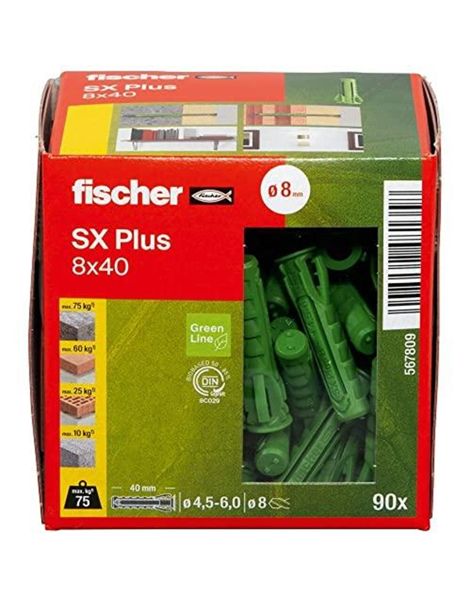 Fischer Ούπα Πλαστικό 8x40mm 567809 - Image 5