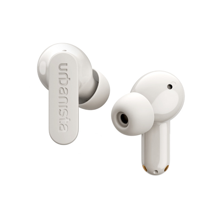 Urbanista Palo Alto In-ear Bluetooth Handsfree Ακουστικά με Αντοχή στον Ιδρώτα και Θήκη Φόρτισης Cloud White - Image 2