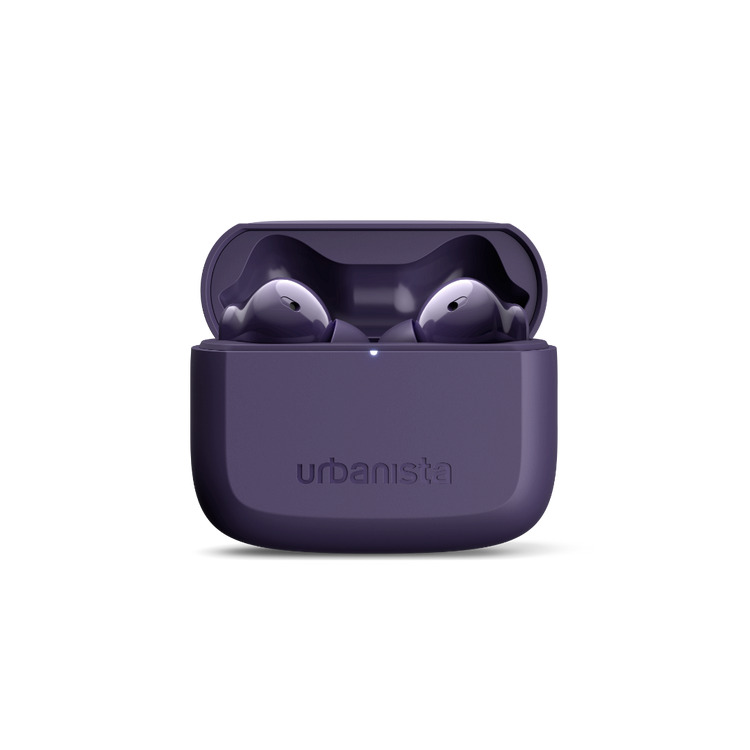 Urbanista Palo Alto In-ear Bluetooth Handsfree Ακουστικά με Αντοχή στον Ιδρώτα και Θήκη Φόρτισης Dusk Purple - Image 4