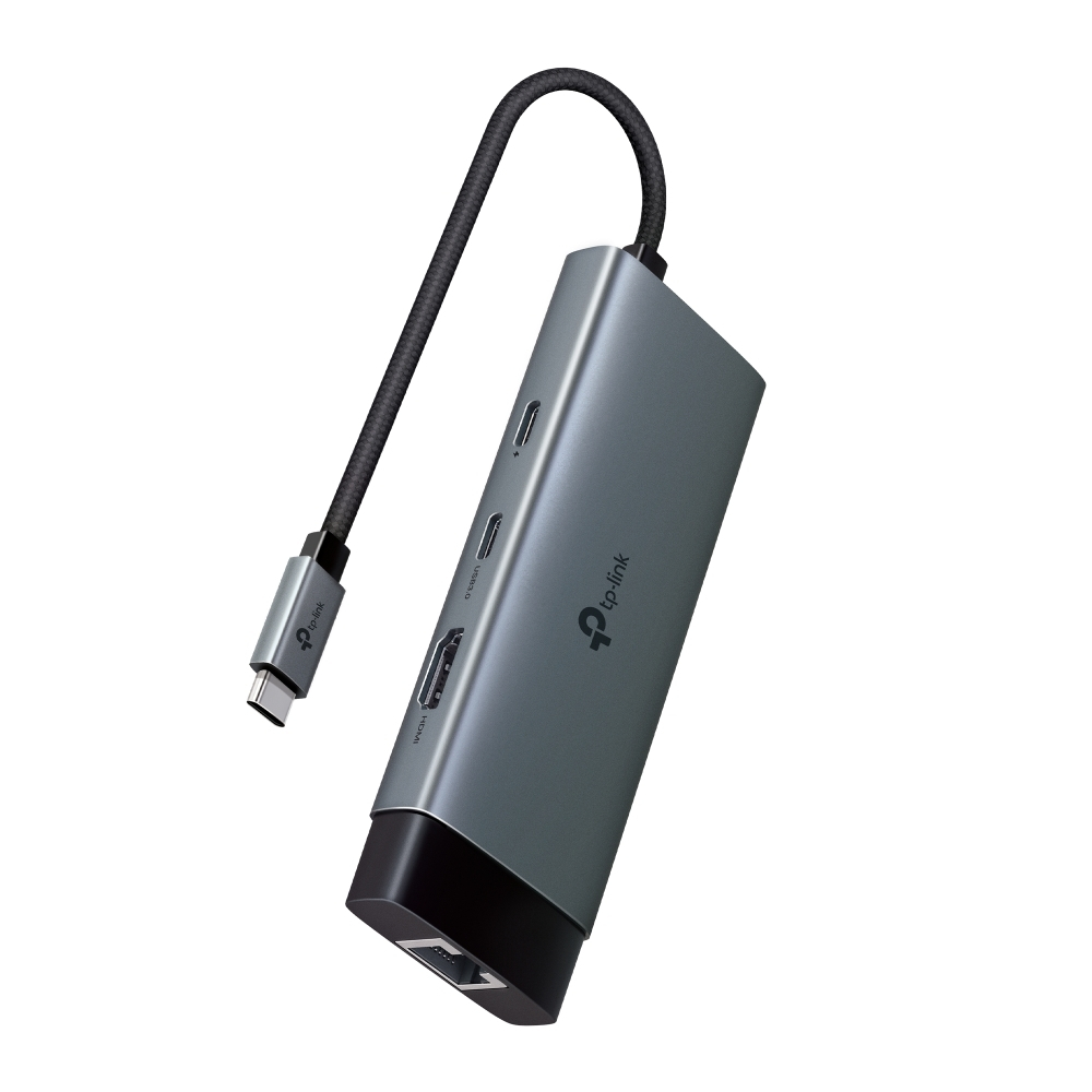 TP-LINK USB-C Docking Station με HDMI 4K PD Ethernet (UH6120C)