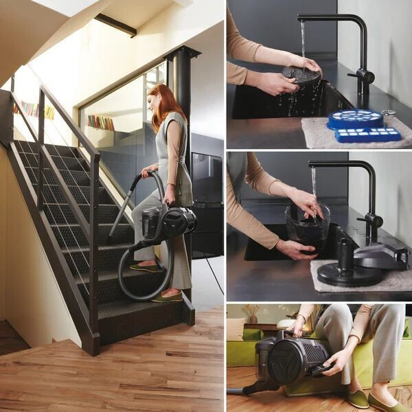 Hoover 700W με Κάδο Μαύρη HP120PET 011 - Image 3